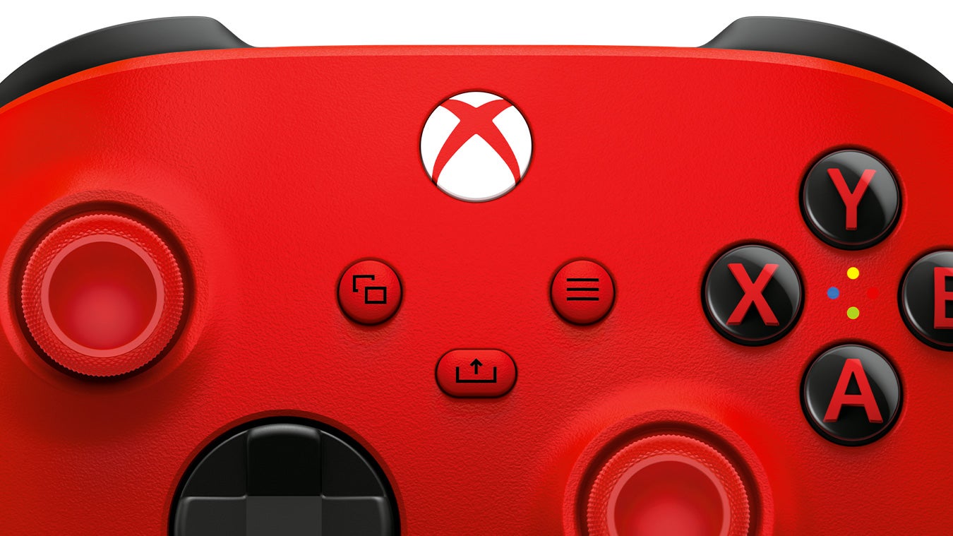xbox controller red